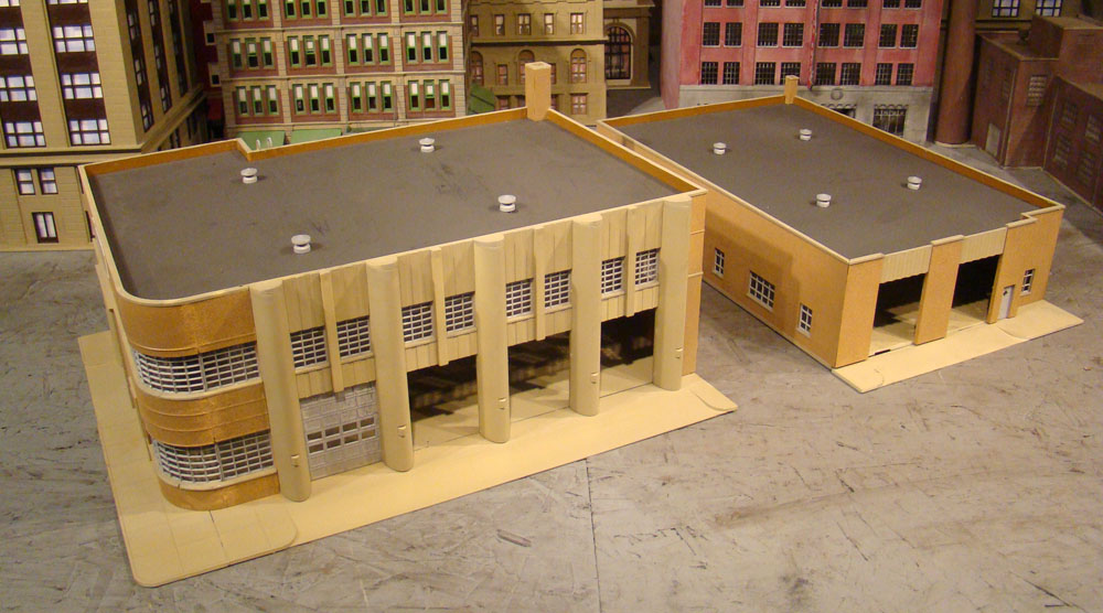 HO Scale Walthers Fire Department Headquarters &amp; Repair 